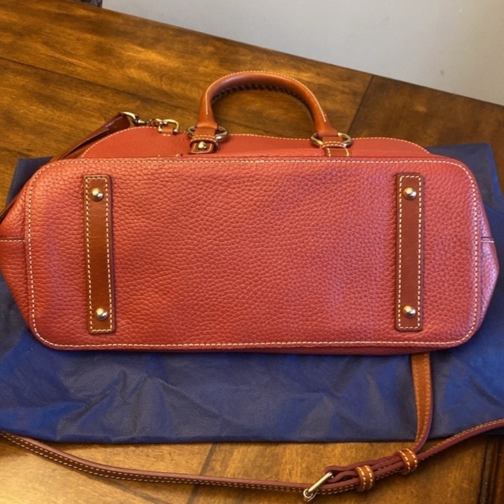 Dooney & Bourke Aubrey Leather Satchel - Picture 5 of 14